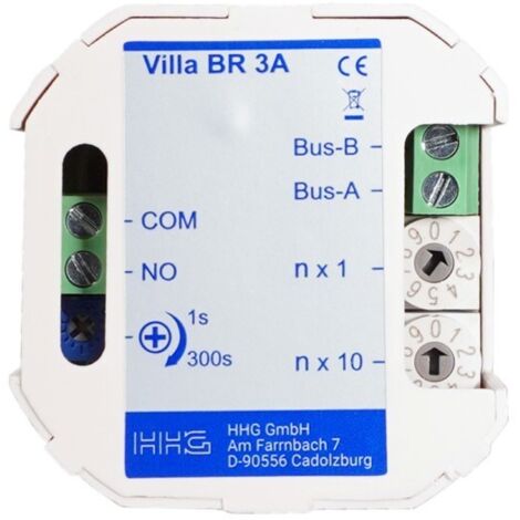 hhg Multifunktions-Busrelais Villa BR für Hausautomation