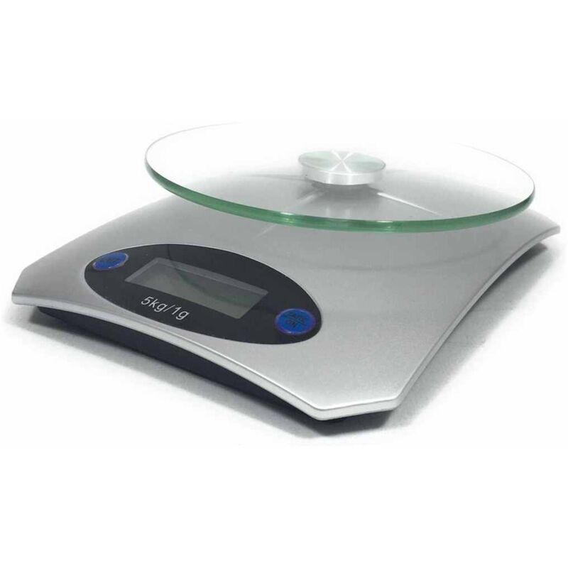 

Báscula de cocina digital plateada - HI
