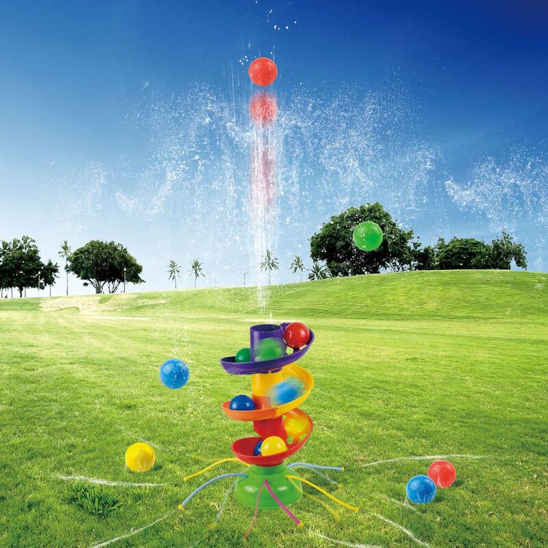 

Catapulta de bolas para jardín diámetro 22,5 cm - Multicolor - HI