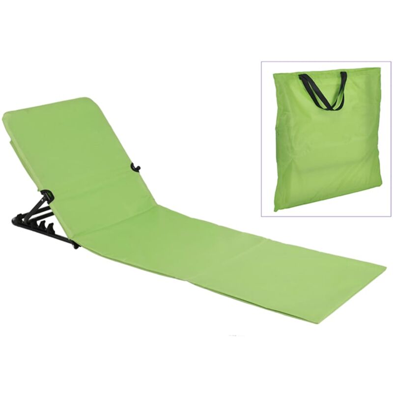 Chaise tapis de plage pliable pvc Vert HI Vert
