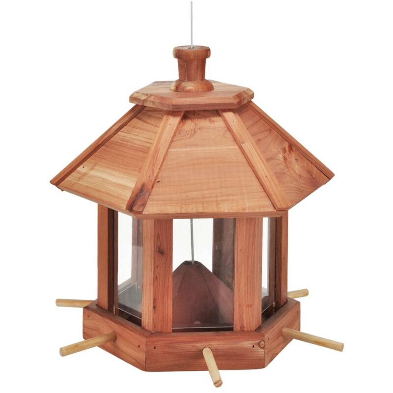 

Comedero de pájaros colgante marrón - Marrón - HI