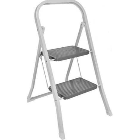 HI Klapptritt 2-stufig, Stahl pulverbeschichtet