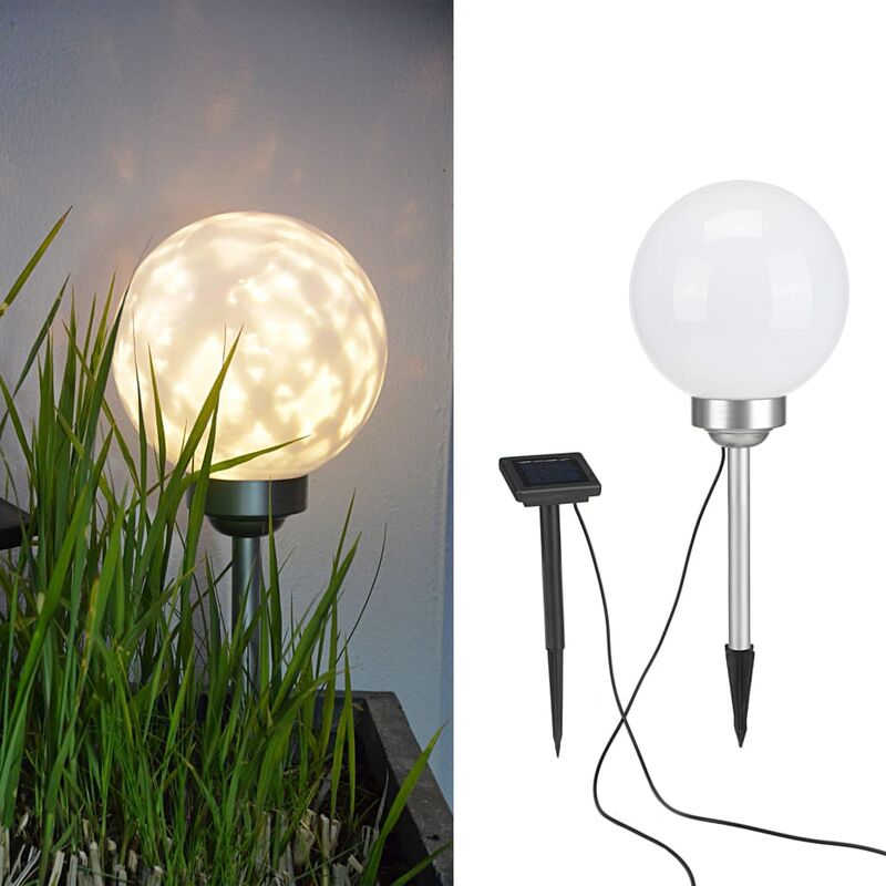 

Hi Lámpara de bola solar LED de jardín giratoria 20 cm