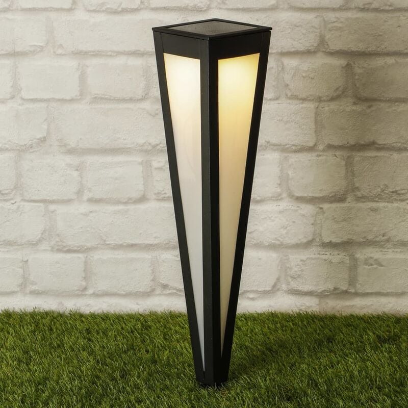 

Hi Lámpara solar LED de jardín con estaca negra 58 cm