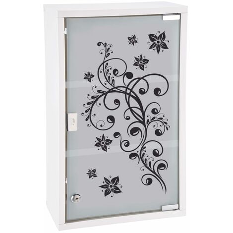 main image of "HI Medicine Cabinet 30x15x50 cm Stainless Steel29872-Serial number"