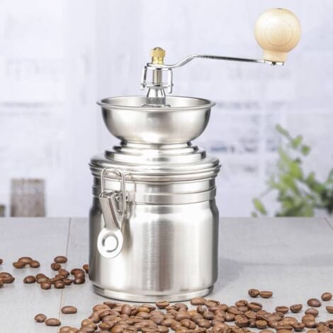 GIANghts-Moulin à café manuel réglable, moulin à grains de café  professionnel, moulin à main portable, accessoires de cuisine