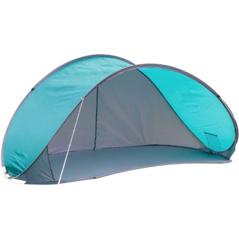 main image of "HI Pop-up Beach Tent Blue - Blue"