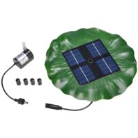 HI Solar Schwimmende Teichpumpe Lotusblatt