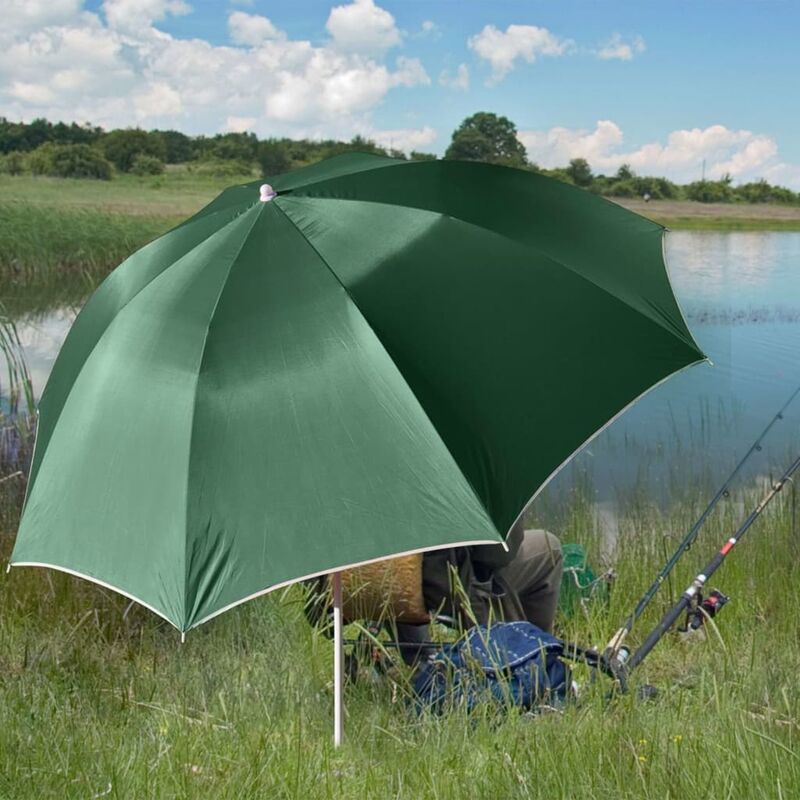 

HI Sombrilla de pesca verde UV30 200 cm
