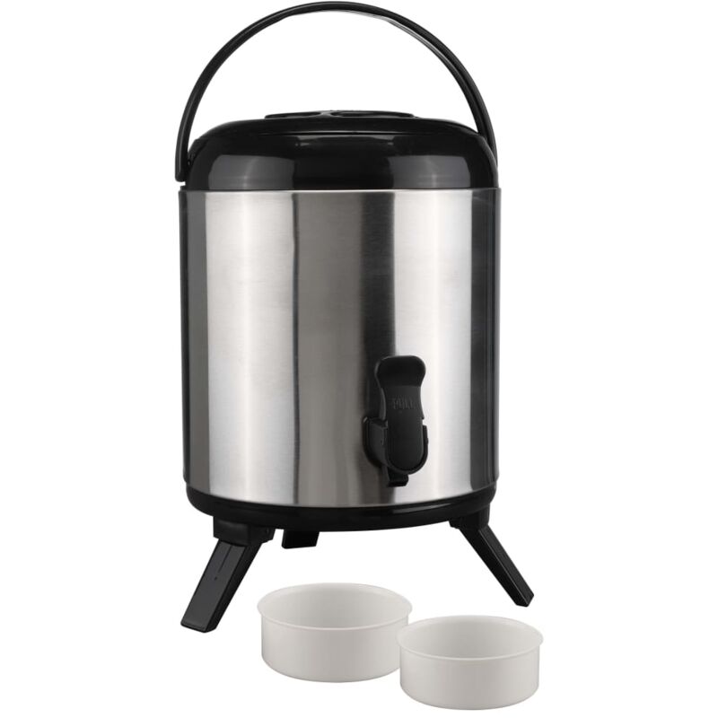

Termo con grifo plateado 8 L 23 cm - HI
