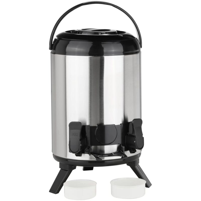 

Termo plateado 9 L 23 cm - Plateado - HI