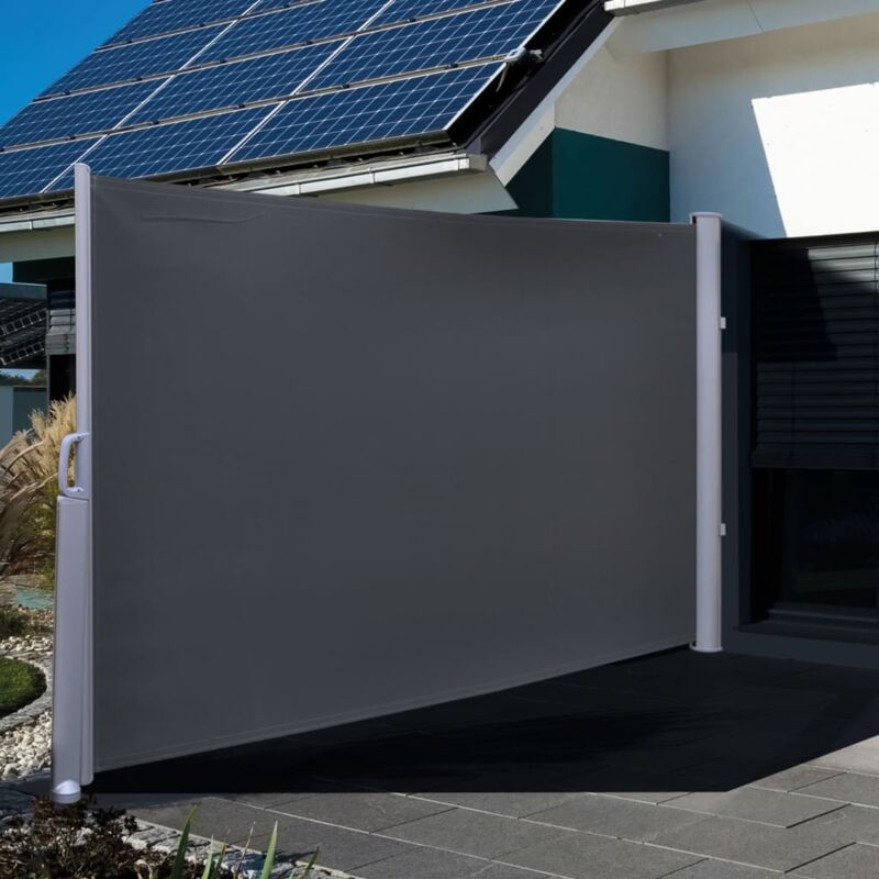 

Toldo de privacidad 3x1,6 m poliéster negro - Negro - HI