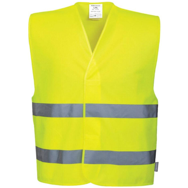 Image of Gilet Portwest-Gilet ad alta visibilità con doppia cintura Portwest Giallo SM