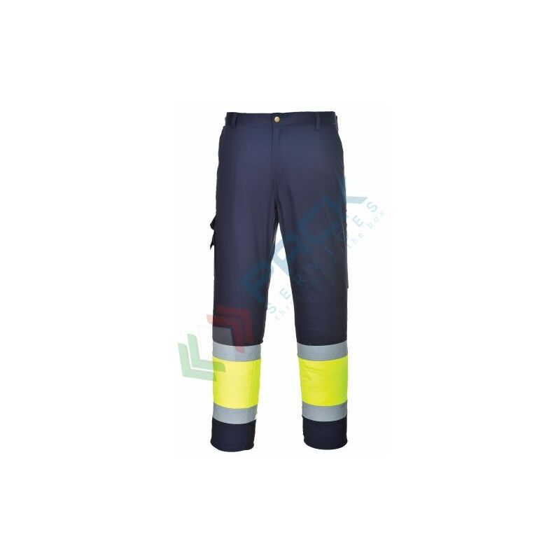 Pantalone Combat Bicolore Hi-Vis - Giallo + Blu
