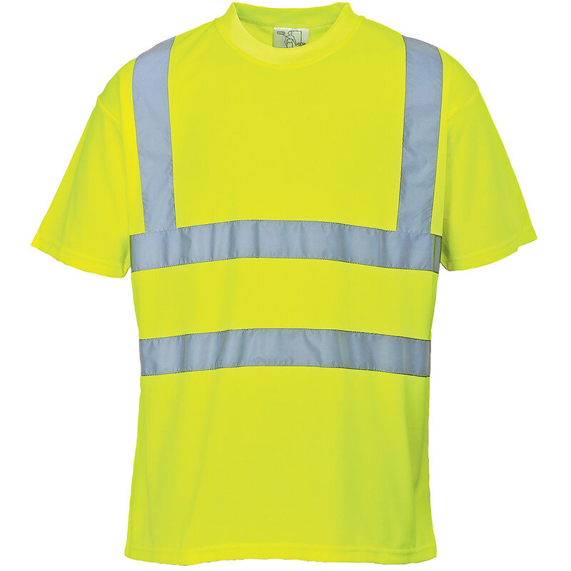 Image of T-Shirt Alta Visibilita' Gialla, misura: l (54/56) Giallo