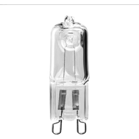 HIASDFLS 4PCS Perles de lampe halogène G9, ampoule de four 40W, applique murale de lampe de table,Ampoule LED G9