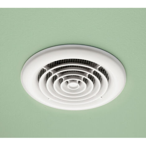 HiB Turbo White Bathroom Inline Extractor Fan - 33500