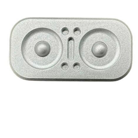 Hibou anti-stress rotatif EDC adulte en métal argenté