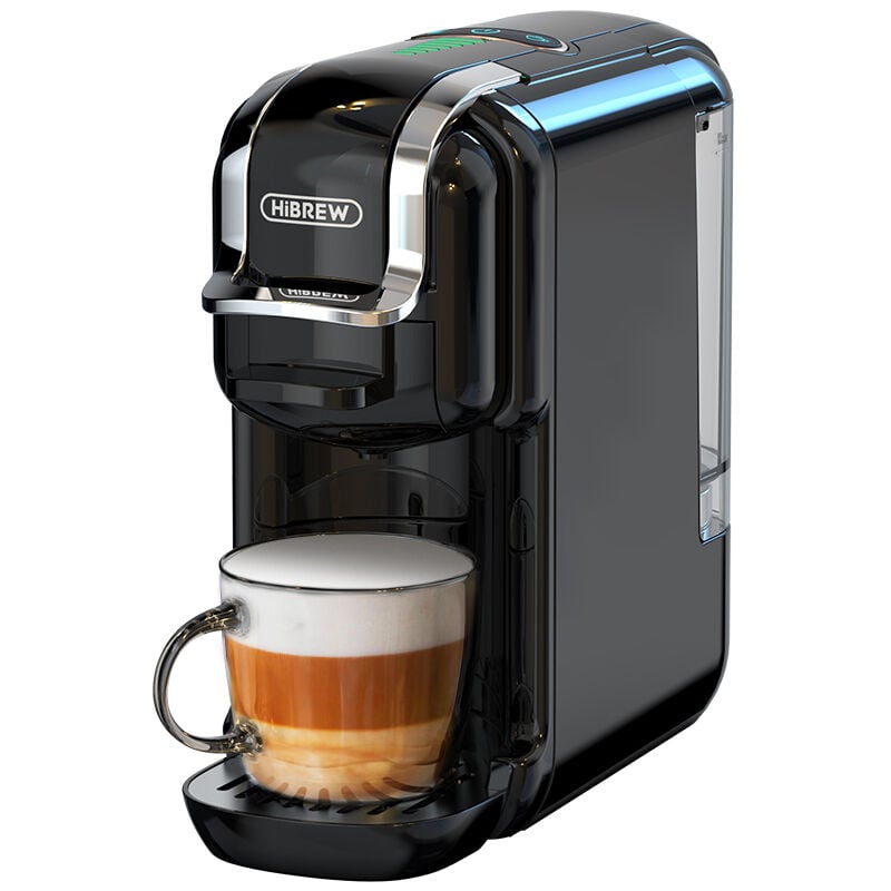 HiBREW H2B Cafetière multi-capsules froide et chaude 5 en 1 (noir)