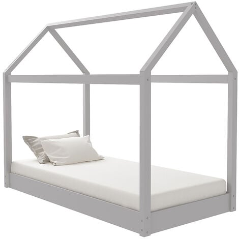 LPD FURNITURE Hickory 3.0 Single Bed Grey