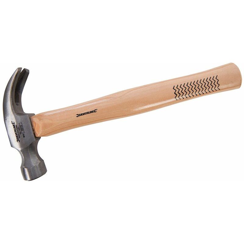 Hickory Claw Hammer 16oz (454g) HA01 - Silverline