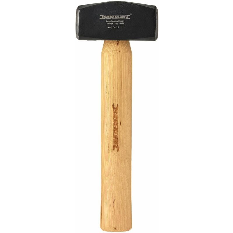 Hickory Lump Hammer 2.5lb (1.13kg) HA60 - Silverline