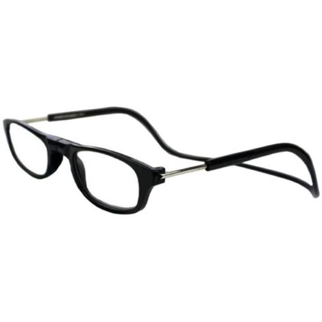 Hicollie® +3.0 Noir Lunette De Lecture Anti-Fatigue Loupe Radiation Protection Presbytie Aimant Léger