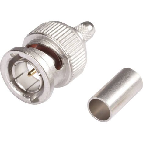 Hicon BNC0.6/2.8HD Connecteur BNC mâle, droit 75 Ω 1 pc(s) S195271