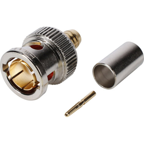 Hicon  BNC0.8/3.7HD BNC-Steckverbinder Stecker, gerade 75 Ω 1 St.
