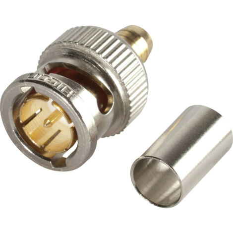 Hicon  BNC1.2/5.0HD BNC-Steckverbinder Stecker, gerade 75 Ω 1 St.