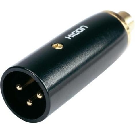 HICON HI-X3CI-MF - ADATTATORE XLR MASCHIO, 1 PEZZO