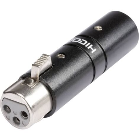 Hicon HI-X3X3-FM Adattatore XLR Spina XLR - Presa XLR 1 pz.