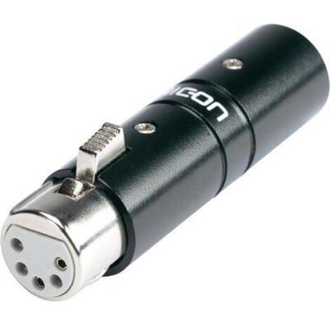 HICON HI-X3X5-MF - ADATTATORE MASCHIO XLR FEMMINA 1 PEZZO