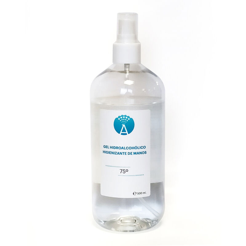 

Hidroalcohol 75º 500 ml con pulverizador - Anfer