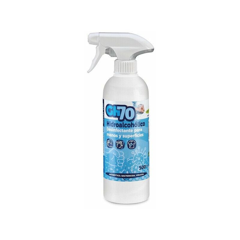

Hidroalcohólico desinfectante para manos y superficies GH70 500ml