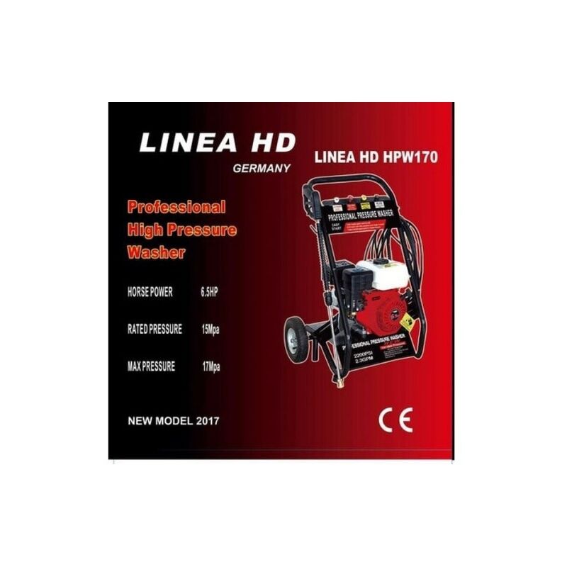 

Menjibar - HIDROLIMPIADORA ALTA PRESION MOTOR GASOLINA 196cc 6,5cv alta presion 170 BAR