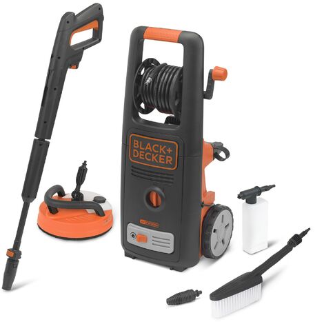 Hidrolimpiadora a batería BLACK + DECKER Bcpc18D1-Qw De 24 bares de presión