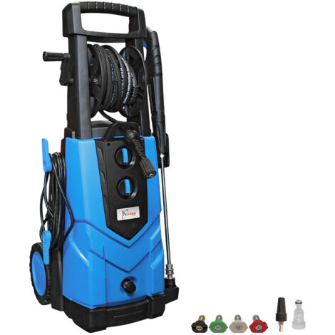 Hidrolimpiadora eléctrica 3200W, máx. 15 Mpa, 150 bar, 22,5 Mpa, 225 bar y bomba latón.