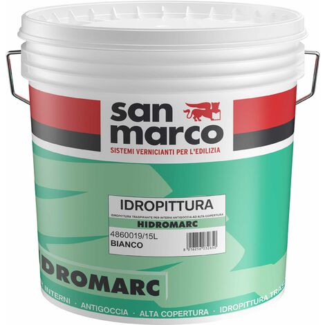 Hidromarc traspirante per interni bianca lt 5