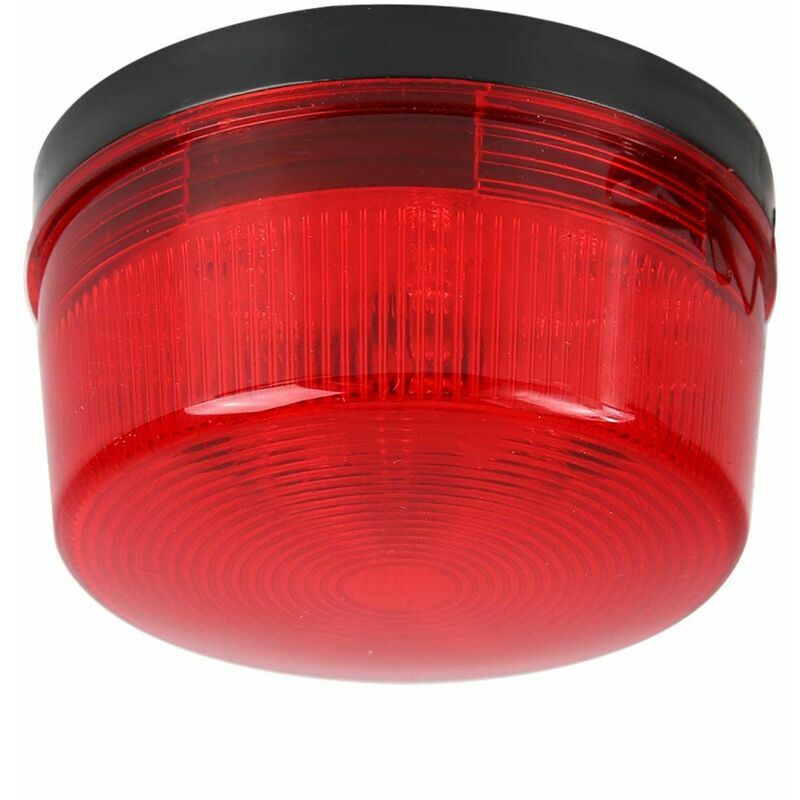 High 15 led Red Emergency Strobe Flashing Traffic Warning Signal Flashing Light for Interior Alert Light or Novelty Use(24V)