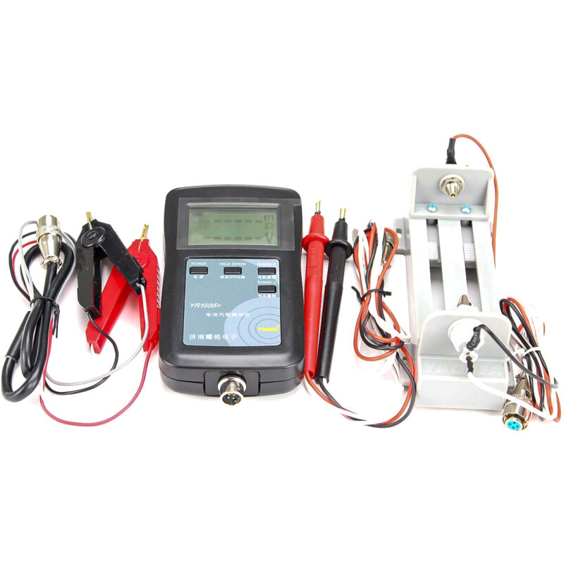 Instrument de test de résistance interne de batterie au lithium rapide de haute précision 100 v Groupe de véhicules électriques 18650