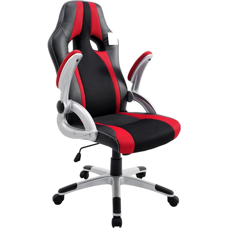 Computer Chair Racing Gaming Office Chair Pu Leather Swivel Computer Desk Sports