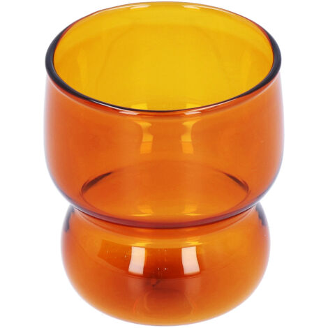 High Borosilicate Glass Cup HeatResistant Drinking Juice Cup for Home Hotel Coffee Shop(Brown )