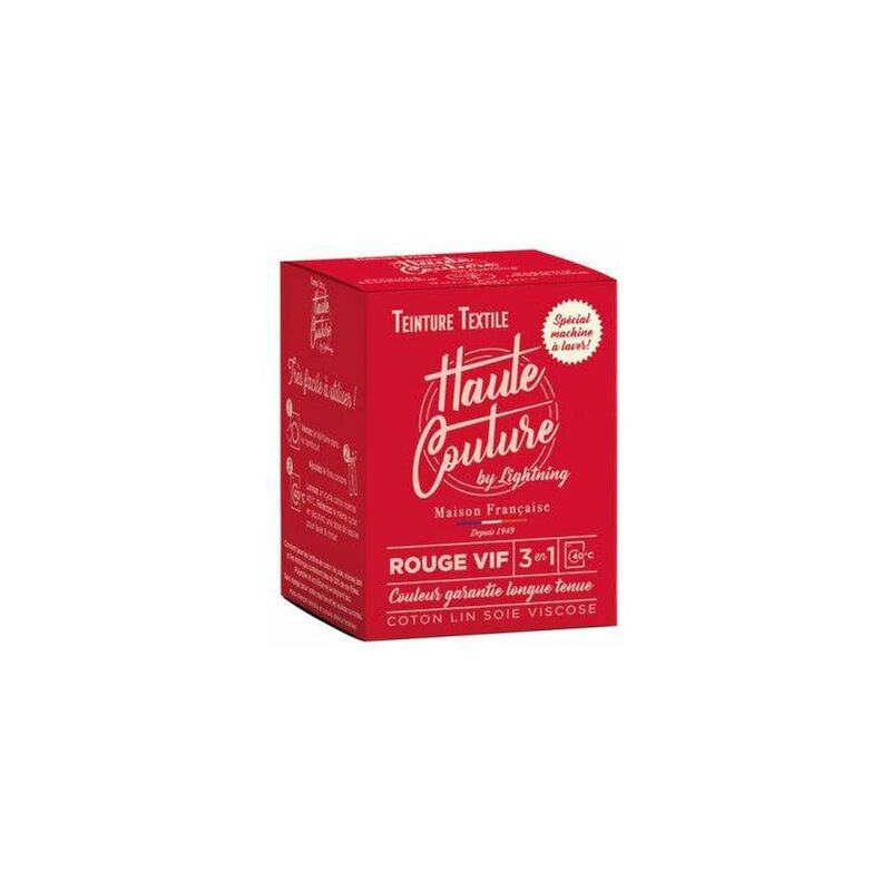 Lightning - Tinte textil rojo brillante 350g haute-couture