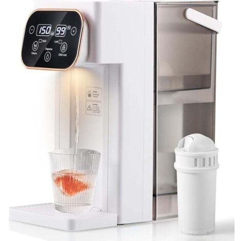 High-end electric kettle, fast heating, 12 temperature settings and 8 volume settings, touchscreen, 3 liters