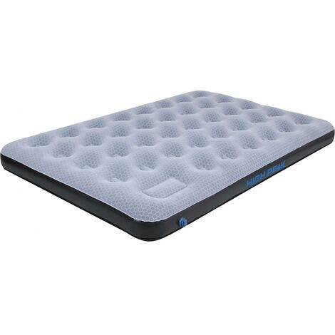 High Peak Air bed Double Comfort Plus 40025, Luftbett ,grau/blau