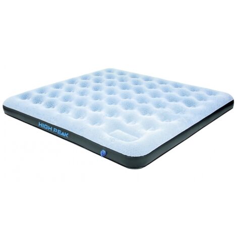 High Peak Air bed King Comfort Plus 40027, Luftbett ,hellblau/braun