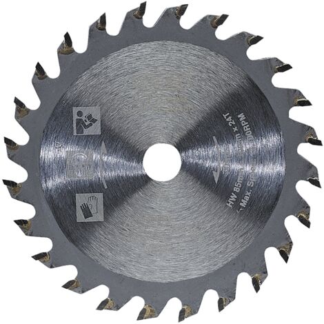 High-Performance 85mm TCT Saw Blade with 10mm Arbor for Precise Cutting (Model 90485)