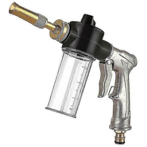 High Pressure Car Foam Gun Wash Washer Lance Soap Spray Bottle Hose Pipe Tool PA