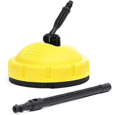 High Pressure Deck Cleaner for Karcher K2 -K7 Pressure Washer, Deck Cleaner Attachment, Long Handle Pressure Washer Rotating Brush